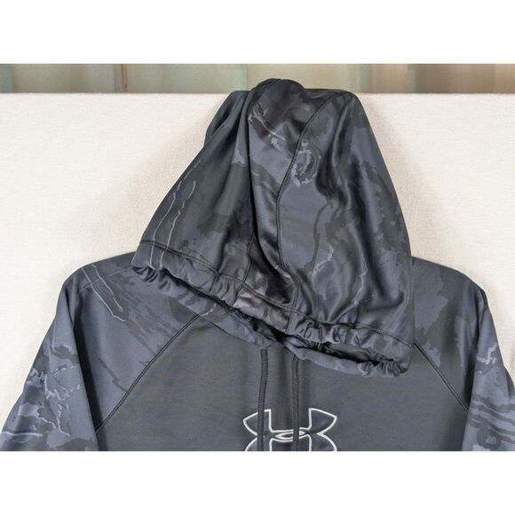 Under Armour Cold Gear Storm 1 Hoodie Black/Camo Youth Size Large - Picture 2 of 14